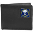 Buffalo Sabres® Leather Bi-fold Wallet Packaged in Gift Box